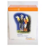 Department 56 Halloween Snow Village Accessory Set with Lighted Scarecrows and Brew Ha-Ha Figures