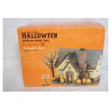 Snow Village Halloween Trick-or-Treat Lane The Pumpkin House Set