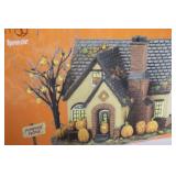 Snow Village Halloween Trick-or-Treat Lane The Pumpkin House Set