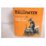 Department 56 Snow Village Halloween Fire Burn & Cauldron Bubble and Hilda Figurines