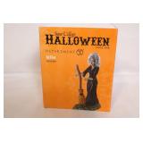 Department 56 Snow Village Halloween Fire Burn & Cauldron Bubble and Hilda Figurines