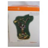 Department 56 Halloween Village Accessories Set - Witch Crash and Dying to Get In Outhouse