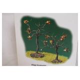 Department 56 Halloween Village Accessories Scary Twisted Trees and Lit Spooky Tree Set