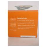 Department 56 Halloween Pumpkin Stand and Harvest Mailbox Village Accessories Set