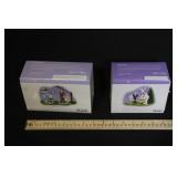 Set of 2 Department 56 Easter Series Collectible Figurines in Boxes