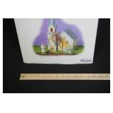 Department 56 Snow Village Easter Happy Easter Church in Box