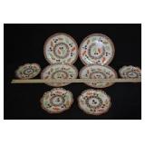 Set of 8 Temptations Old World Pattern Plates
