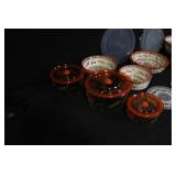 Temptations Autumn Leaf Bakeware and Storage Set with Lids