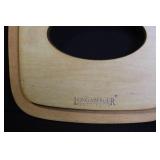 Longaberger Christmas Collection Basket Set with Liners and Wood Lids