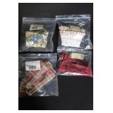 Longaberger Christmas Collection Basket Set with Liners and Wood Lids