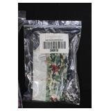 Longaberger Handwoven Basket Set with Liners and Cloth Accessories