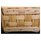 Longaberger Handwoven Basket Set with Liners, Lids, and Accessories