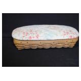 Longaberger Handwoven Basket Set with Liners, Lids, and Accessories