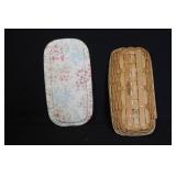 Longaberger Handwoven Basket Set with Liners, Lids, and Accessories