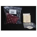 Longaberger Handwoven Basket Set with Liners, Lids, and Accessories