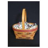 Longaberger Basket Collection with Liners and Protectors