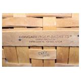 Longaberger Basket Collection with Liners and Protectors