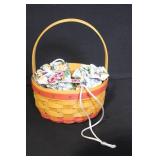 Longaberger Basket Collection with Liners and Protectors