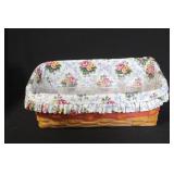 Longaberger Basket Collection with Liners and Accessories