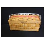 Longaberger Basket Collection with Liners and Accessories