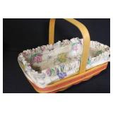Longaberger Basket Collection with Liners and Accessories