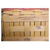 Longaberger Basket Collection with Liners and Accessories