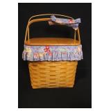 Longaberger Basket Collection with Liners and Accessories