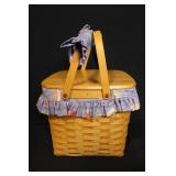 Longaberger Basket Collection with Liners and Accessories