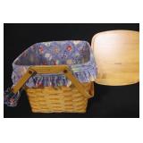 Longaberger Basket Collection with Liners and Accessories