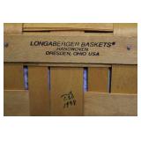 Longaberger Basket Collection with Liners and Accessories
