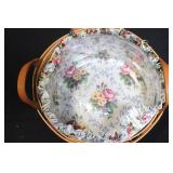 Set of 3 Longaberger Handwoven Baskets with Liners and Protectors