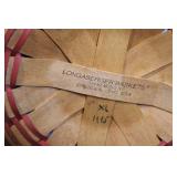 Set of 3 Longaberger Handwoven Baskets with Liners and Protectors