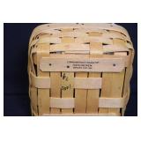 Set of 3 Longaberger Handwoven Baskets with Liners and Protectors