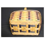 Longaberger Patriotic Basket Trio with Liners and 2001 Inaugural Star Tie-On