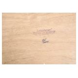 Set of 3 Longaberger Baskets with Liners and Plastic Protectors