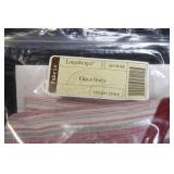 Set of 3 Longaberger Baskets with Liners and Plastic Protectors