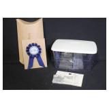 Collection of Longaberger Patriotic Handwoven Baskets and Accessories