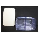 Collection of Longaberger Patriotic Handwoven Baskets and Accessories