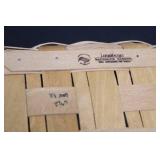 Longaberger Basket and Bowl Set with Liners and Accessories