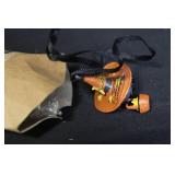 Longaberger Prot Oval Tray with Insert and Small Basket with Lid