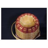 Longaberger Basket Collection with Liners, Wood Lids, and Accessories