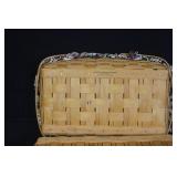 Longaberger Basket Collection with Liners, Casserole Dish, and Storage Lid