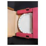 Longaberger Pottery Traditional Holly Cake Plate in Box