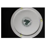 Longaberger Pottery Holiday Casserole Dish with Lid and Insert