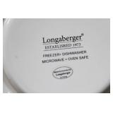 Longaberger Autumn Leaf Plates and Bowls Set