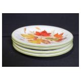 Longaberger Autumn Leaf Plates and Bowls Set