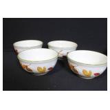 Longaberger Autumn Leaf Plates and Bowls Set