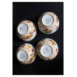 Longaberger Autumn Leaf Plates and Bowls Set