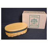 Longaberger Collectors Club Membership Basket and Harmony No. 5 Basket Set with Boxes