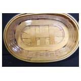 Longaberger Collectors Club Membership Basket and Harmony No. 5 Basket Set with Boxes